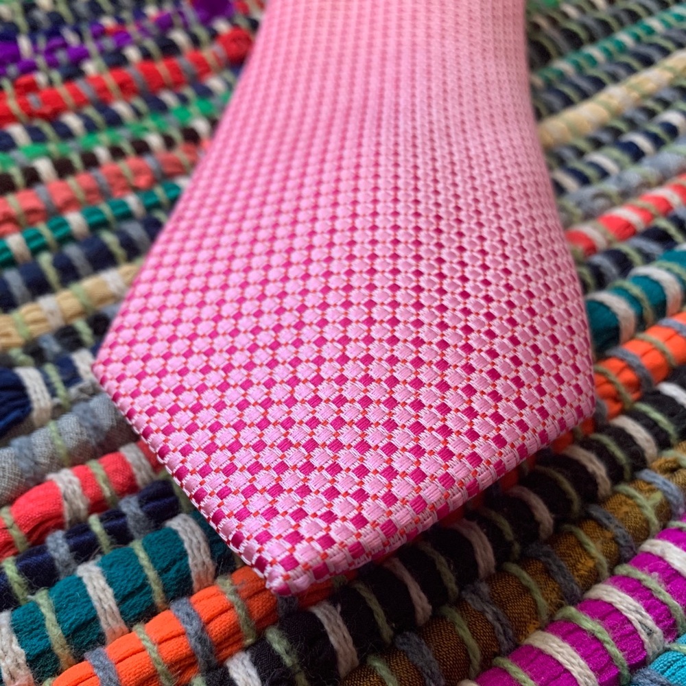 Mini Checkered Tie